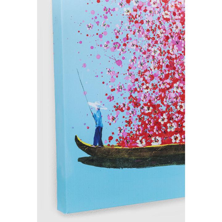 Actual product image Kare Design Image Touched Flower Boat 100x80cm (80 x 100 cm)