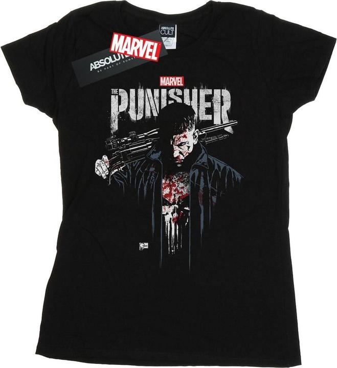 Image du produit - T-shirt THE PUNISHER TV SERIES FRANK CASTLE - Femme (S)