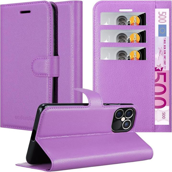 Produktbild Cadorabo Book mit Standfunktion Cover (Apple iPhone 12 Pro Max)