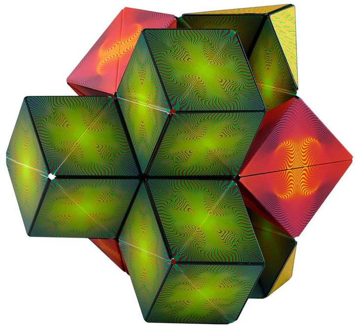 Actual product image Shashibo GeoBender Cube Optical Illusion (Multilingual)