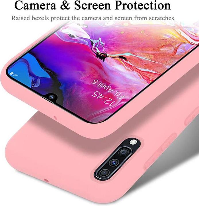 Immagine prodotto Cadorabo Copertura della cassa del silicone liquido TPU (Samsung Galaxy A70S, Samsung Galaxy A70)