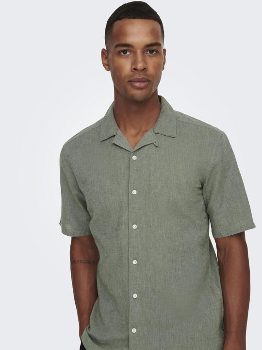 Actual product image Only & Sons Plain short sleeve shirt (XS)