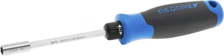 Produktbild Gedore 2675 Knarren-Schraubendreher SilentGEAR 1/4" (Innensechskant)