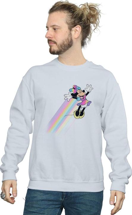Actual product image Disney Mens Minnie Mouse Whoosh Sweatshirt (XXL)