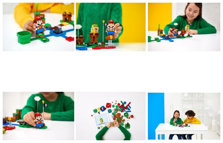 Image du produit LEGO Pack de démarrage Les Aventures de Mario (71360, LEGO Super Mario, LEGO difficiles à trouver)