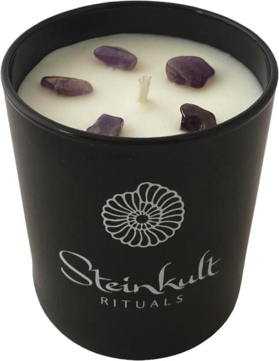 Produktbild Steinkult Duftkerze AMETHYST & LAVENDEL SERENITY
