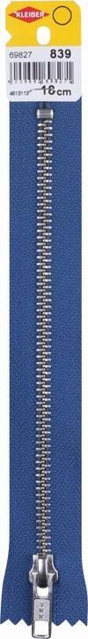 Produktbild Kleiber Reiáverschluss, Metall, L„nge: 180 mm, jeansblau (18 cm)