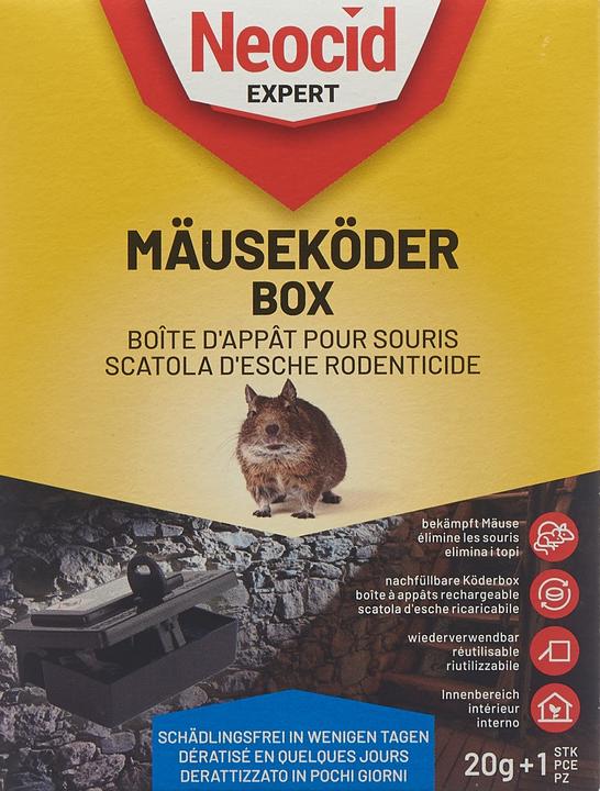 Image du produit Neocid Boîte à appâts pour souris et rats