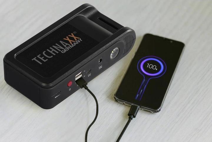 Actual product image Technaxx JUMP STARTER POWERBANK TX-218 (12000 mAh, 100 W, 39.60 Wh)