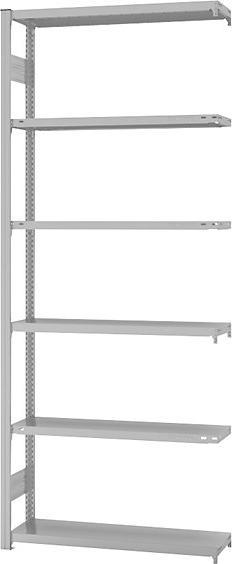 Actual product image eurokraft pro System boltless shelving, plastic coated