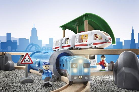 Actual product image Brio Metro City Set