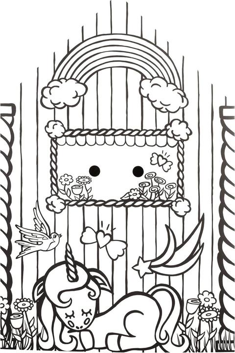 Immagine prodotto Fellowes Casa da gioco Unicorno da colorare