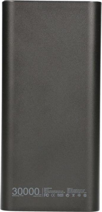Produktbild Extralink EX.19515 power bank Lithium Polymer (LiPo) Black (30000 mAh, 22.50 W, 111 Wh)