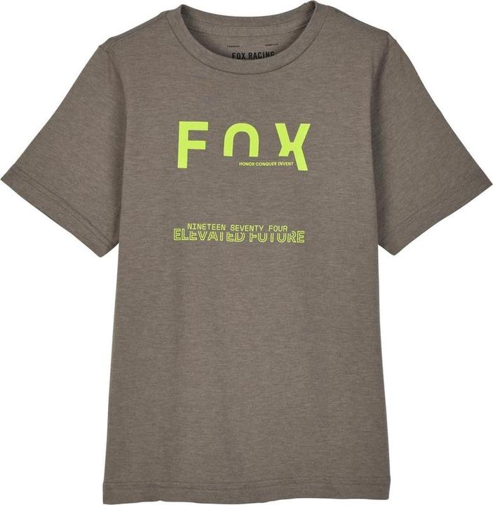 Actual product image Fox Tee 24 Yth Intrude Prem Ss Htr Graph (M)