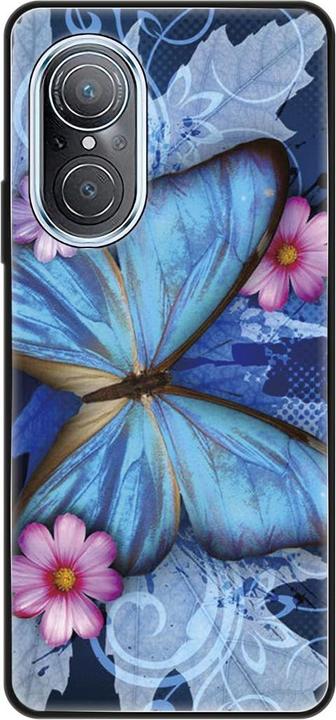 Schmetterling blau