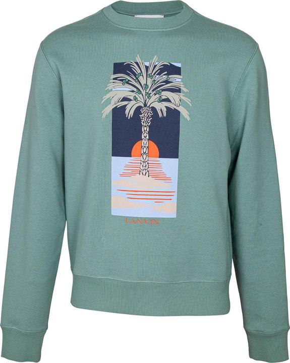 Lanvin printed cotton sweatshirt (S)