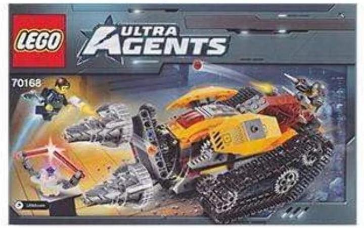 Actual product image LEGO Ultra Agents Drillex Diamond Job (70168)