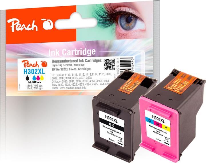 Image du produit Peach 302xl (M, CF, Y, C)