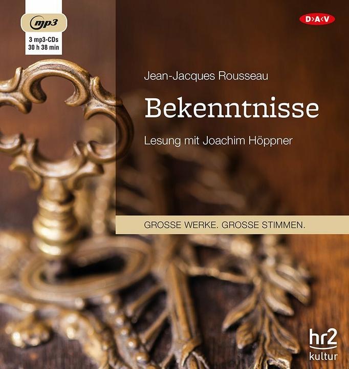 Actual product image Confessions (Achim Höppner, Alfred Semerau, Jean-Jacques Rousseau, German)