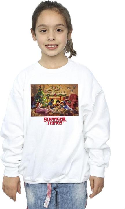 Image du produit Netflix - Sweat STRANGER THINGS CHRISTMAS GATHERING - Fille (140, 146)