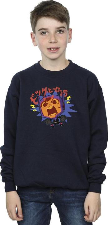 Image du produit Disney - Sweat BIG HERO BAYMAX HIRO ANGRY MANGA - Garçon (152, 158)