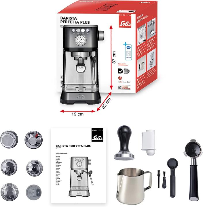 Productafbeelding Solis Espressomachine Zwart