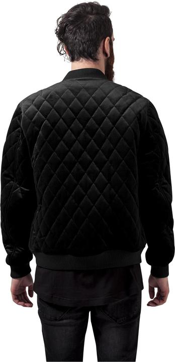 Produktbild Urban Classics Diamond Quilt Velvet Jacket (S)