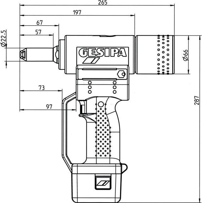 Produktbild Gesipa Accubird