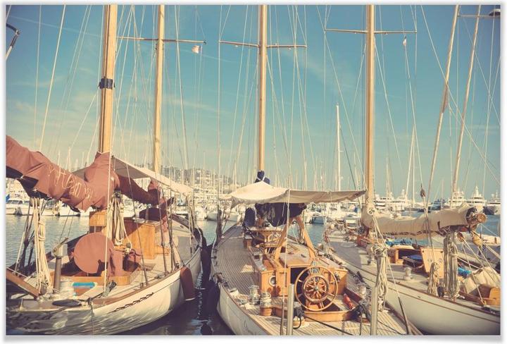 Immagine prodotto Trenddeko Navi a vela nel porto (60 x 40 cm)