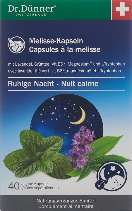 Produktbild Dr. Dünner EssenzaVita Melisse (20 Stück, Kapseln, 40 g)