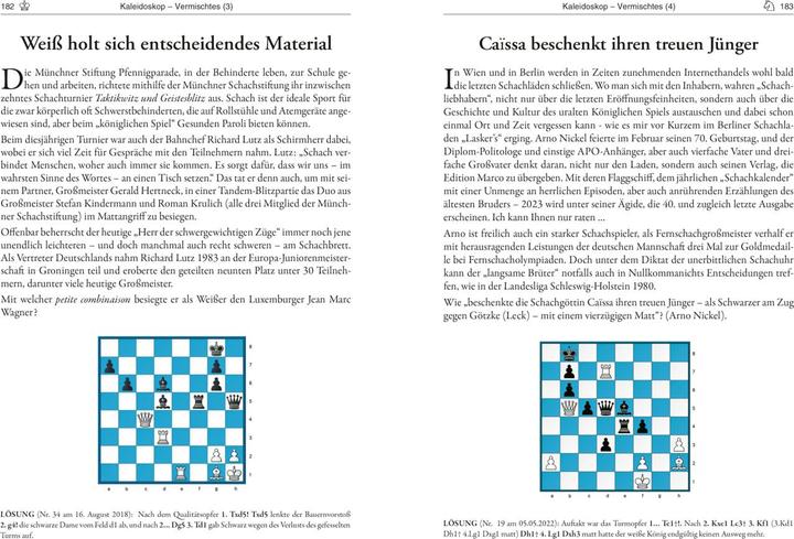 Produktbild 40 Jahre Schach im ZEITmagazin (Deutsch, Helmut Pfleger, Stolze Raymund, 2022)
