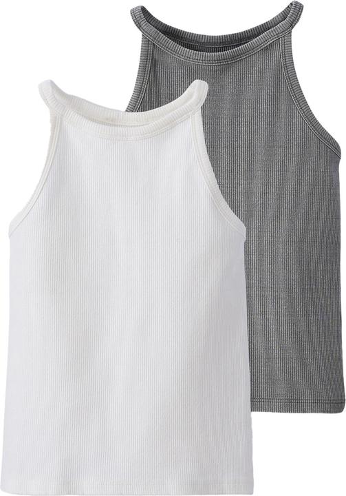 Actual product image Jonen 2-pack of ribbed girls' tops (128)
