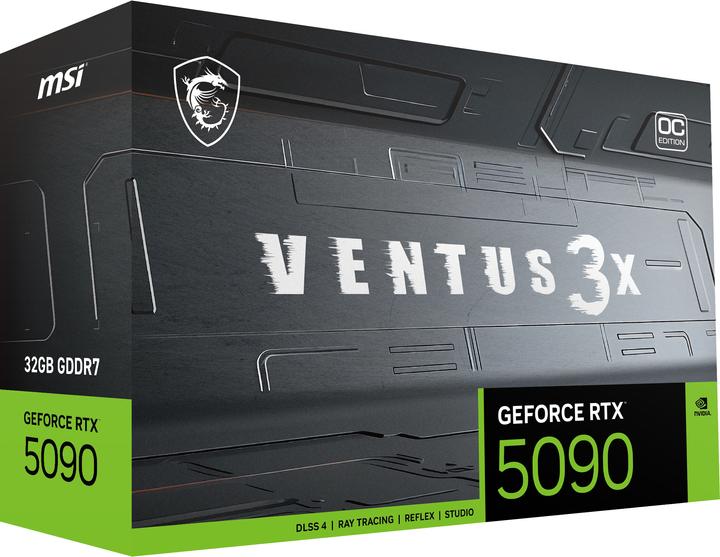 Produktbild MSI GeForce RTX 5090 32G VENTUS 3X OC (32 GB)