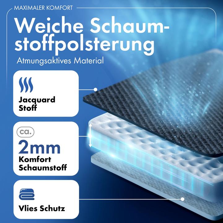 Produktbild Walser Sitzbezüge für VW T6 Doppelbank vorne umlegbar aus Polyester für BJ 07/2015 heute