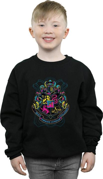 Immagine prodotto Neon Hogwarts Crest Felpa Ragazzi (128)