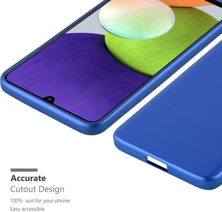 Produktbild Cadorabo TPU Matt Metallic Hülle (Samsung Galaxy M22, Samsung Galaxy A22, Samsung Galaxy A32)
