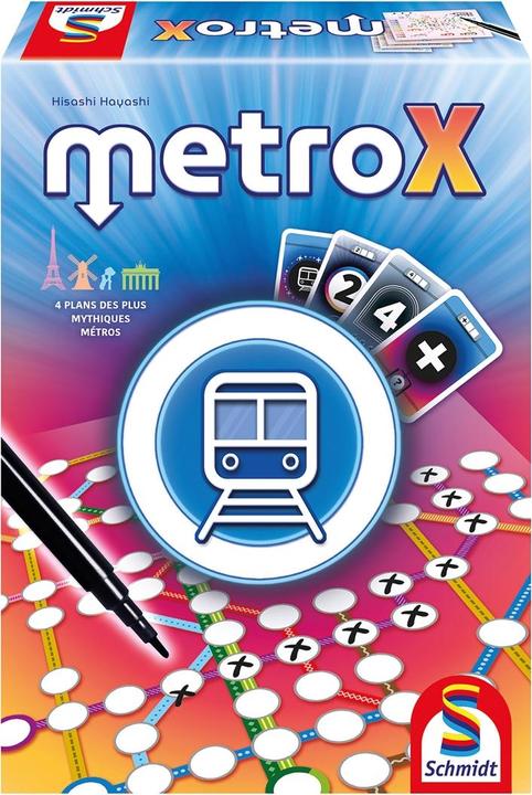 Produktbild Schmidt Spiele Metro X f (Französisch)