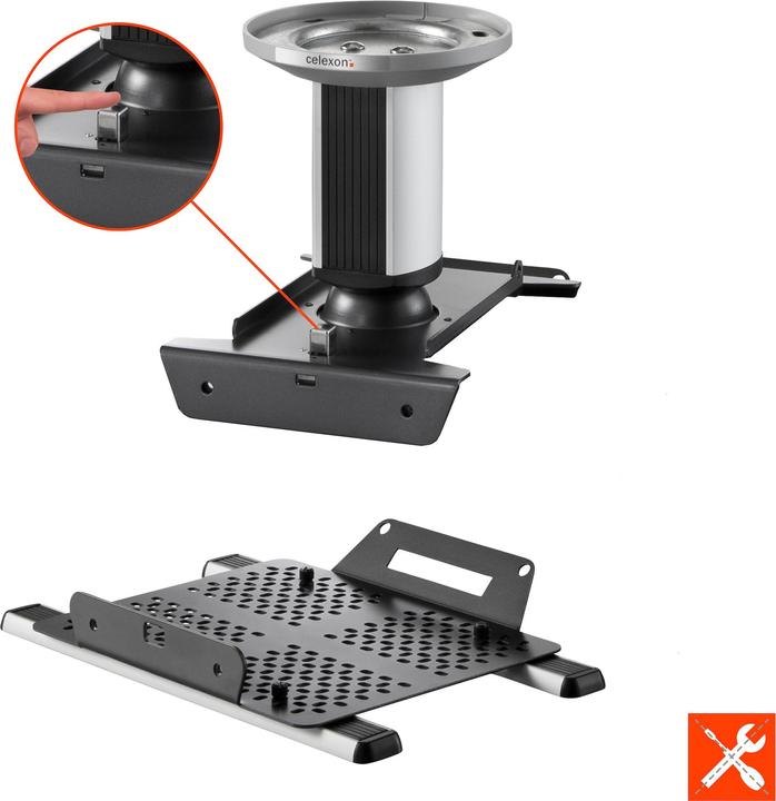Actual product image Celexon Deckenhalterung universal MultiCel 1500 Expert für ST Beamer (Ceiling)
