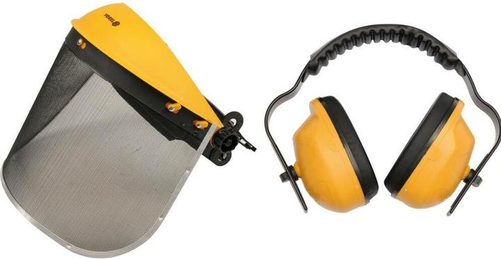 Produktbild Toya Helm mit abnehmbarem Visier + Gehörschutz (1 x)