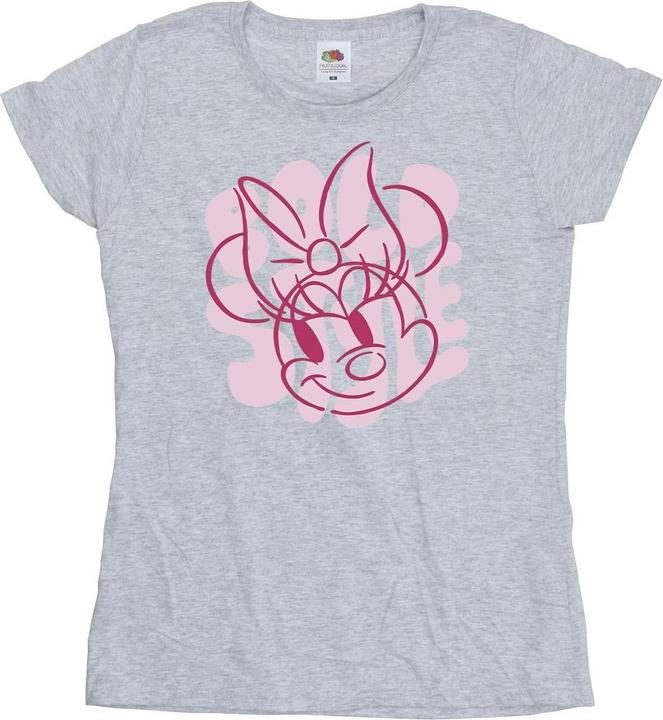 Immagine prodotto Disney Minnie Mouse Bold Style Maglietta Donna (XXL)