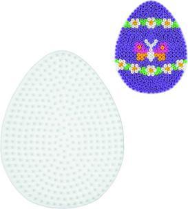 Hama Perlen Oeuf en assiette à épingles