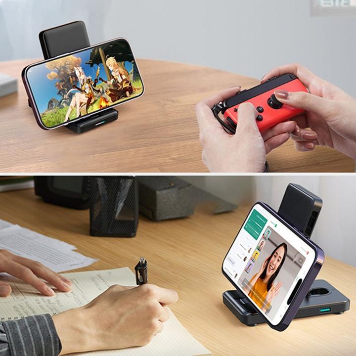 Image du produit Joyroom JR-WQS02 Station de charge pliable 4 en 1 (version Lightning) (15 W)