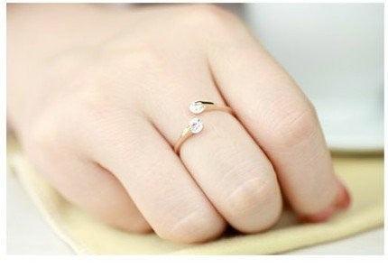 Produktbild Hermex Gold Ring RGP mit Zirkonia - Gold Gr. 60 (60)