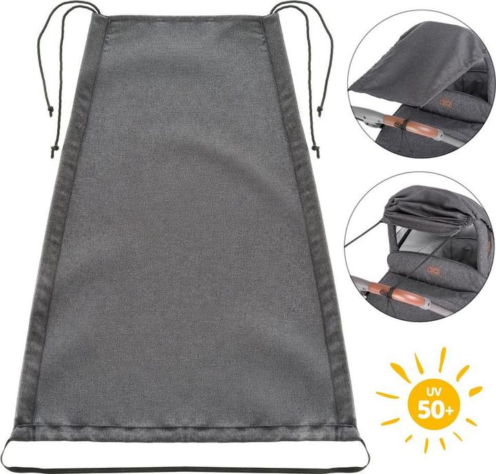 Actual product image Zamboo Universal sun shade Deluxe for prams and pushchairs