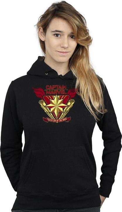 Actual product image Womens/Ladies Captain Protector Of The Skies Hoodie (M)