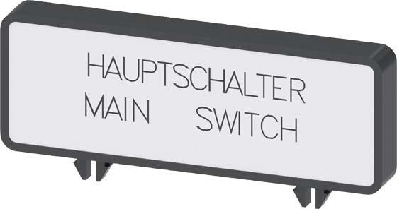 Produktbild Siemens Gerätekennzeichnung Zubehör 3LD9346-1A
