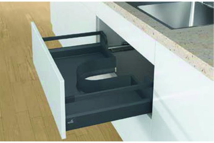 Produktbild Hettich Metallumrandung für Siphonausschnitt