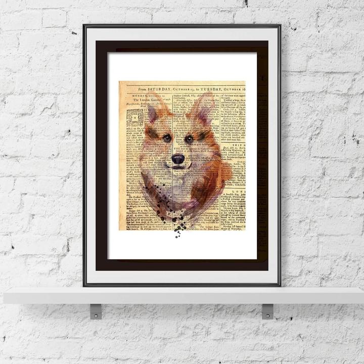 Immagine prodotto Walplus Fox (30 x 40 cm)