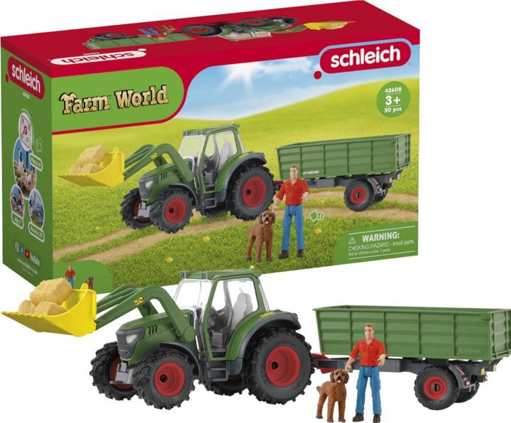 Image du produit Schleich Tracteur avec remorque