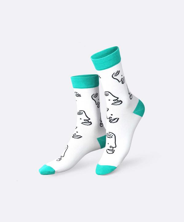 Produktbild Eat My Socks Doodle Face Socken (One Size)